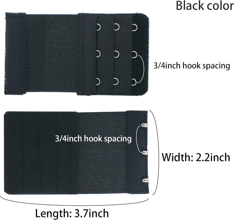 SAMGU Store Women's Bra Extenders 2 Hook / 3 Hook Comfortable Stretchy Bra Extension Strap - Image 4